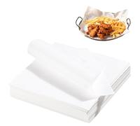 Litoott Parchment Paper, 50 Sheets of 12x12 inches, Unbleached, Heat Resistant, Baking Paper