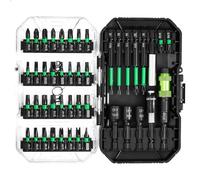 Litorange 45-Piece Bit Set (PH, PZ, S, H, T, TH, TW, U-Bit, Socket Spanner Inserts and Flexible Bit Holder), 1/4 Inch Hex Shank Magnetic Bit Set for Cordless Screwdriver, Screwdriver Accessories