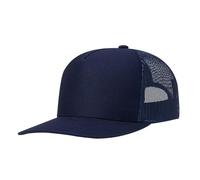 LITSSIN Snap Back Trucker Hat for Men Women, Adjustable Trendy Baseball Cap for Running, Workout, Outdoor Sports, Tks-navy, One size