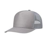 LITSSIN Snap Back Trucker Hat for Men Women, Adjustable Trendy Baseball Cap for Running, Workout, Outdoor Sports, Tks-grey, One size