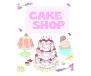 Litte Bakers Coloring Book: Fun & Easy Coloring Pages for Kids: Deliciously Cute Desserts to Spark Creativity in Little Artists