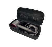LITTECA Hard Case for Dyson Hair Dryer Hard Case Travel Storage Care Case with All Attachments Black