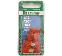Littelfuse 0ATO040.VP ATO 32 Volt 40 Amp Carded Fuse, (Pack of 5)