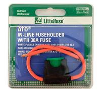 Littelfuse 0FHA0030XP ACS ATO HD Carded Inline Fuse Holder with 30 Amp Fuse