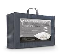 Littens 3 Chamber 50% Goose Down Side Sleeper Pillow 280Tc Cotton, Down Proof