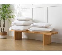 Littens - 4 Pack 20" x 20" Duck Feather Cushions Pads with 100% Down-Proof Cotton Casing - Heavy Filling Inners (50cm x 50cm)