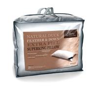 Littens 50Cm X 90Cm Extra Fill Super King Size Duck Feather & Down Pillow (20" X 36")
