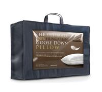 Littens Extra Filled 100% Hungarian Goose Down Pillow, Side Sleeper 300Tc Cotton 48Cm X 74Cm (19" X 29")