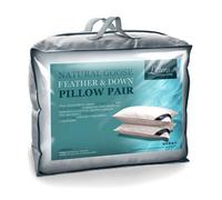 Littens Goose Feather & Down Pair Pillows, 230Tc Cotton, 48Cm X 74Cm (19" X 29")