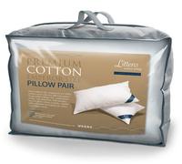 Littens Pair Emperor Size Premium Cotton, Microfibre Pillows, 50Cm X 100Cm (20" X 40")