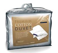 Littens Ultimate Collection 2.5 Tog Spring Summer Double Bed Size Premium Cotton Light Summer Duvet Quilt 230TC Cotton Casing, Dual Blend Microfibre Filled (200cm x 200cm) Lightweight