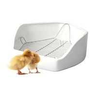 Litter Box for Small Animals, Cat Litter Box for Rabbits,Pet Bunny Toilet Small Animal Corner Pan - Detachable Wire Design Litter Box for Small Animals Potty Trainer Toilet for , Chicken