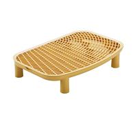 Litter Box Ramp | Cat Litter Catcher Box Double Layer Stool - Easy to Clean Kitten Pedal Step Litterbox Collection Stairs for Living Room Study Balcony Dorm Apartment Home