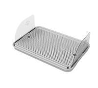 Litter Box Ramp,Elevated Litter Stairs Stool | Anti-Slip Sifting Cat Steps for Kittens Seniors Indoor Outdoor Living Room Balcony RV Corner