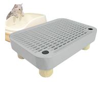 Litter Box Ramp - Kitten Poop Stair with Filter Function, Easy-Clean Design for Multi-Pet Homes, Non-Slip Construction for Comfortable Access, Pet Care Accessory for Indoor Living Room Veterinary Use