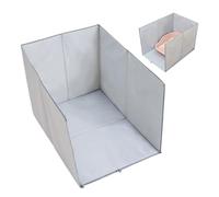 Litter Box Splash Guard - Open Top High Sided | Large Metal Litter Pan For Cats Rabbits | Never Absorbs Odors | Non Stick Smooth | Anti-slip Rubber | Ideal For Kittens And Large Cats