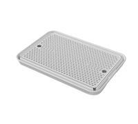 Litter Box Step, Anti-Slip Cat Stair, Pet Accessory Stand, 16.54x11.26x5.51 inches Self-Cleaning Sifting Design, Ideal for Balcony, RV, Apartment, Corner, Living Room and Kittens Use
