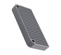 Litter Box Step, Double Layered Litter Trapper, 12.6x6.3x1.57 Inches Filter Function Ramps, Waterproof Kitten Toilet Pedal, Pet and Bunny Litters Ramp, Easy Clean Animal Toilets Accessory