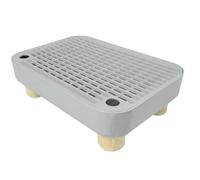 Litter Box Step Senior Cat, Kitten, Litter Step, Filter Function | Non-Tracking Kitten Poop Tray Stair for Indoor Area, Outdoor Area, Home, Living Room, Veterinary Clinic, Dormitory Room,