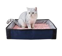Litter Box | Travel Litter Box | Waterproof Leak Proof Pan Tray | Traveling Liter Boxs For Cats | For Hiking Camping Indoor Outdoor Car Furniture Storage Play