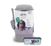 Litter Genie Easy Roll Cat Litter Disposal Pail | Odor Control, Refill Bags & Scoop