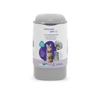 Litter Genie Easy Roll, LATEST VERSION of the LitterLocker cat litter bin, now with convenient tear-off bags, larger filling opening, new mo