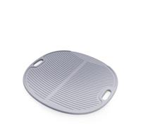 Litter Genie Litter Box Mat Integrated Handle Soft Ribbed Surface Easy To Empty