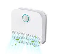 Litter Odor Eliminator - Air Purifying System, Effective Scent Reduction, Quiet Continuous, Type C Charging | Home Indoor Outdoor Spaces Bathroom Car Closet Laundry Room Environment