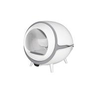 Litter Pan Fully automatic cleaning cat litter box closed supplies toilet oversized(10L)