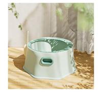 Litter Pan Litter Box with Scoop, Easy to Install, Open, Rabbit, to Clean(Blue)