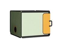 Litter Pan Pet Drying Box Cat Blowing Hair Bag Foldable Dog Bath(Green)