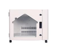 Litter Pan Pet Drying Box Cat Dog Dryer Home Medium-Sized Blowing Water Machine(White)