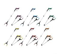 Litter Picker, 1 Piece, Foldable Thickened Aluminium Alloy Garbage Grabber, Multi-Functional, Strong Grip, Litter Picker, Parks & Streets(green)