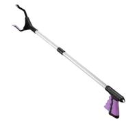Litter Pickers, Grabber Reacher Tool, 2 Pcs Grabber Reacher Tool for Daily Assist Arm Extension Pick Up Stick(Purple)