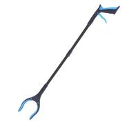 Litter Pickers, Grabber Reacher Tool, Wide Jaw Reacher Grabber Pickup Tool Rotating Jaw Pick Up Stick(Blue)