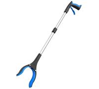 Litter Pickers Grabber Stick, Blue Foldable Grabber Reacher Tool 32 Inch 1/5 Pcs(1 Pc Blue)