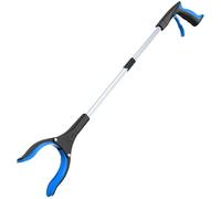 Litter Pickers Grabber Stick, Grabber Reacher Tool 2pcs 32 Inch Foldable Multicolor(Blue)