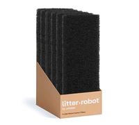 Litter-Robot 3 Carbon Filters by Whisker, 6 Pack, Custom Fit Carbon Filter Pads for Litter-Robot 3, Absorbs Litter Tray Odours and Controls Moisture for Cleaner Smelling Home