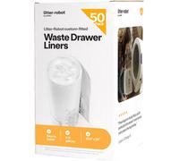 Litter-Robot Waste Drawer Liners by Whisker, 50 Pack - Litter Box Liner Bags, C