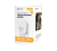 Litter-Robot Waste Drawer Liners by Whisker, 50 Pack - Litter Box Liner Bags, Custom Fit for Litter-Robot, 9-11 Gallons of Capacity