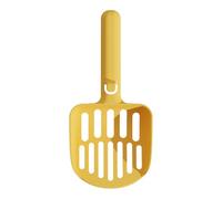 Litter Scoop, Ergonomic Handle, 4.65x9.84x1.42 inches Non-Stick Cat Poop Scooper, Fashionable Design Shovel for Housebreaking Training, Multi-Cat Households, Easy Clean