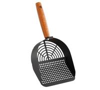 Litter Scoop Tool - Stainless Steel Strainer, Heavy Duty Lifter, Portable Cleaning Device for Caring for Kitten Box at Home, Accessories for Daily Use, Basic Support, Setup