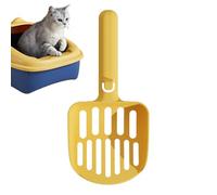 Litter Scooper - Non-stick Litter Scoop Ergonomic Handle | Ergonomic No Crazy Cut Cat Handle | Pet Waste Cleaning Shovel for Multi-g Families