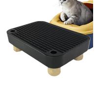 Litter Step - Senior Cat Litter Step with Filtering Function, Anti-Removal Stair Boxes, Easy Access Tray for Home, Apartment or Veterinary Use, 3.54
