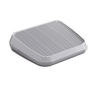 Litter Trap Mat Cat Ramp 35x31cm Pet Toilet Front Step ABS Light Gray Cat Litter Catcher Mat Elevated Non-Slip Tray With Filter Function Double Layer Pet Supplies For Small & Elderly Breeds