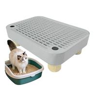 Litter Tray Step - Senior Cat Ramp | Waste Tray - Easy Inside and Out for Home, Apartment, Living Room, Dorm