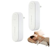 LitterGuard Pro Plug In Air Purifier for Pets - High-Efficiency Litter Tray Odour Eliminator & Ioniser - Quiet Deodoriser for Cats & Dogs Home Use (White, 2PCS)