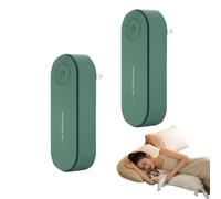 LitterGuard Pro Plug In Air Purifier for Pets - High-Efficiency Litter Tray Odour Eliminator & Ioniser - Quiet Deodoriser for Cats & Dogs Home Use (Green, 2PCS)