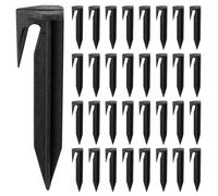 Littimoon Garden Lawn Mower Peg Environment-Friendly Ground Pegs Laying Boundary Cables Quick Installation Garden Accessories