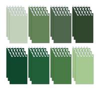 littkeef cliaet 24 Pcs Green Forest Mini Pocket Notebooks 2.36 x 3.94 Inch Colorful Green Forest Pattern Small Notepads Forests Them Birthday Party Favors Gift for Forests Party Favors